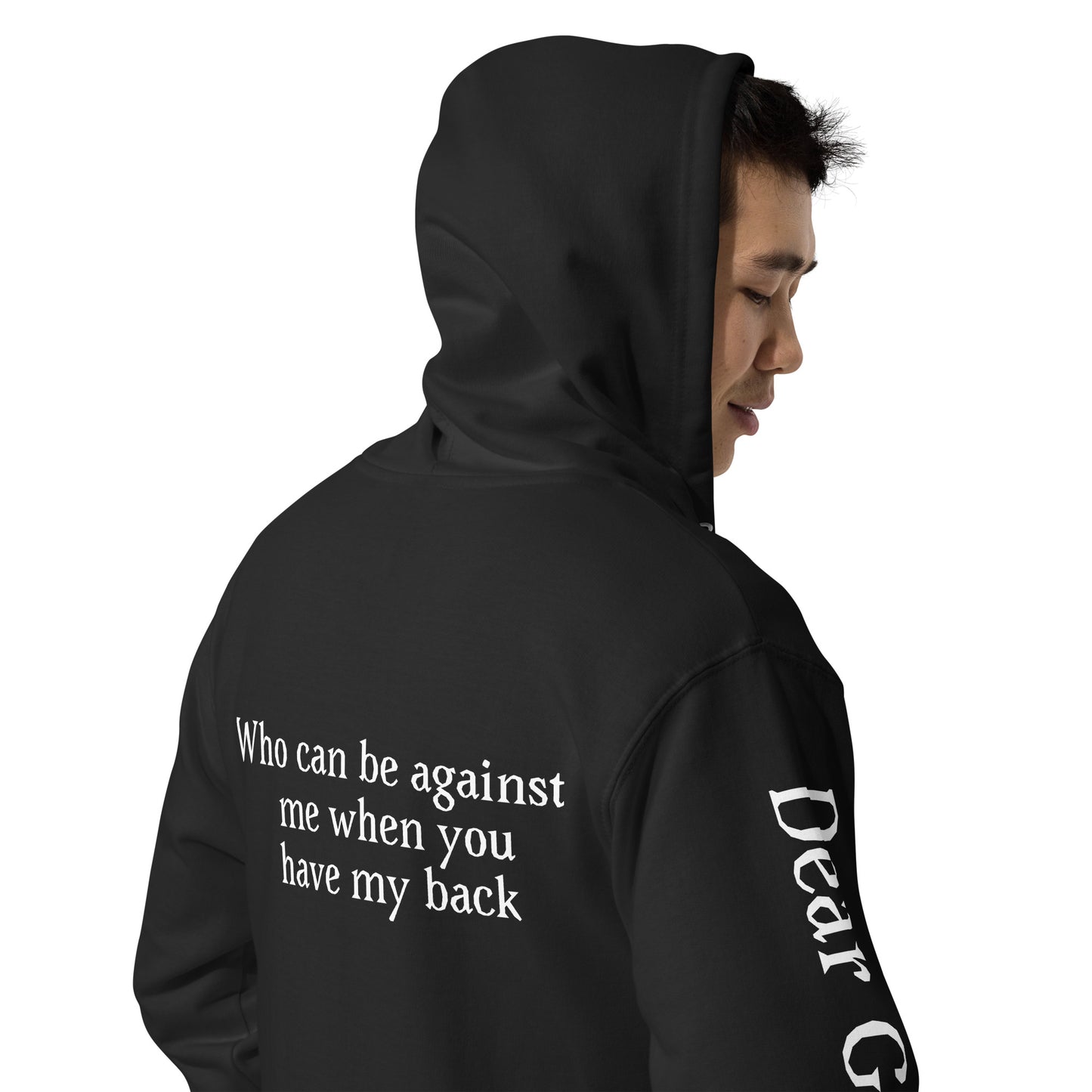 Unisex fleece zip up hoodie