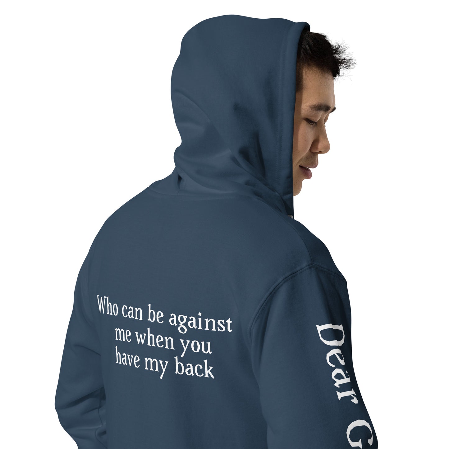 Unisex fleece zip up hoodie