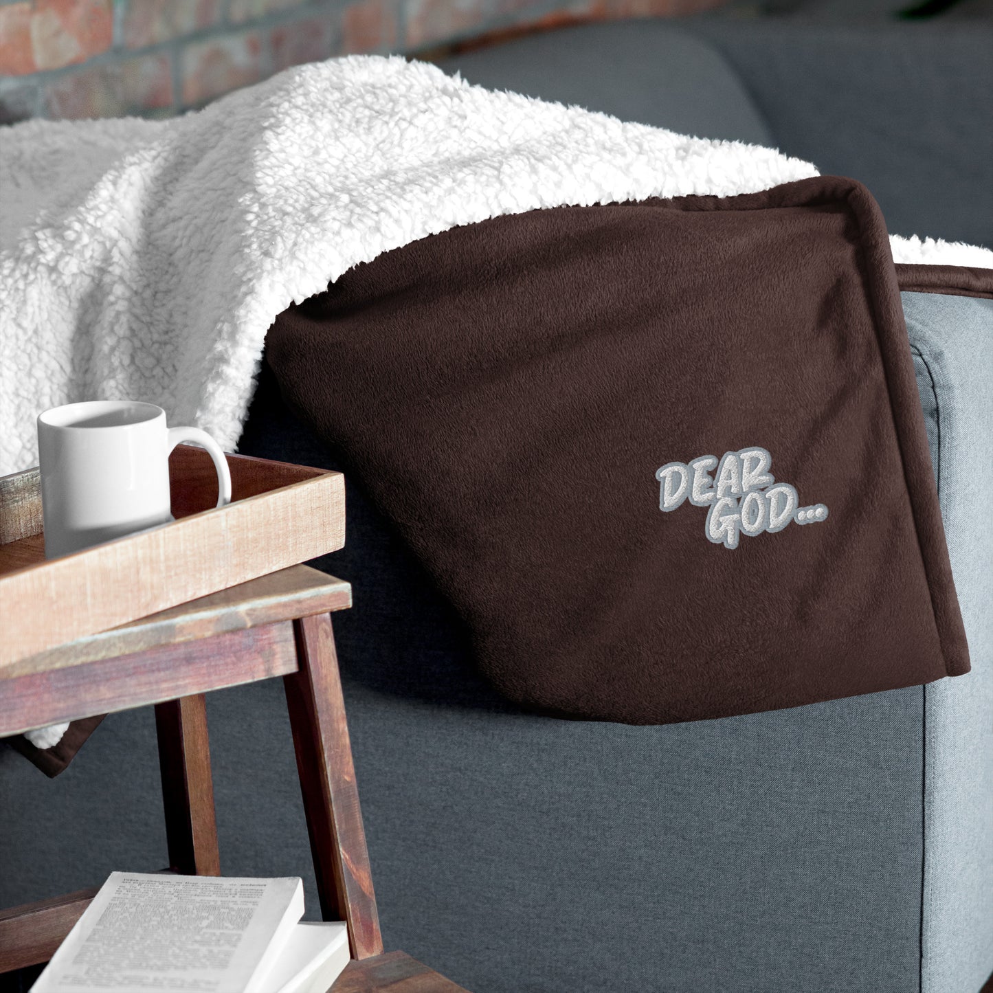 Premium sherpa blanket