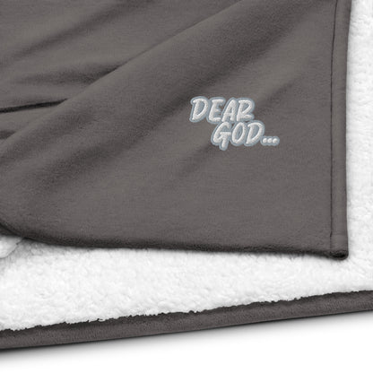 Premium sherpa blanket