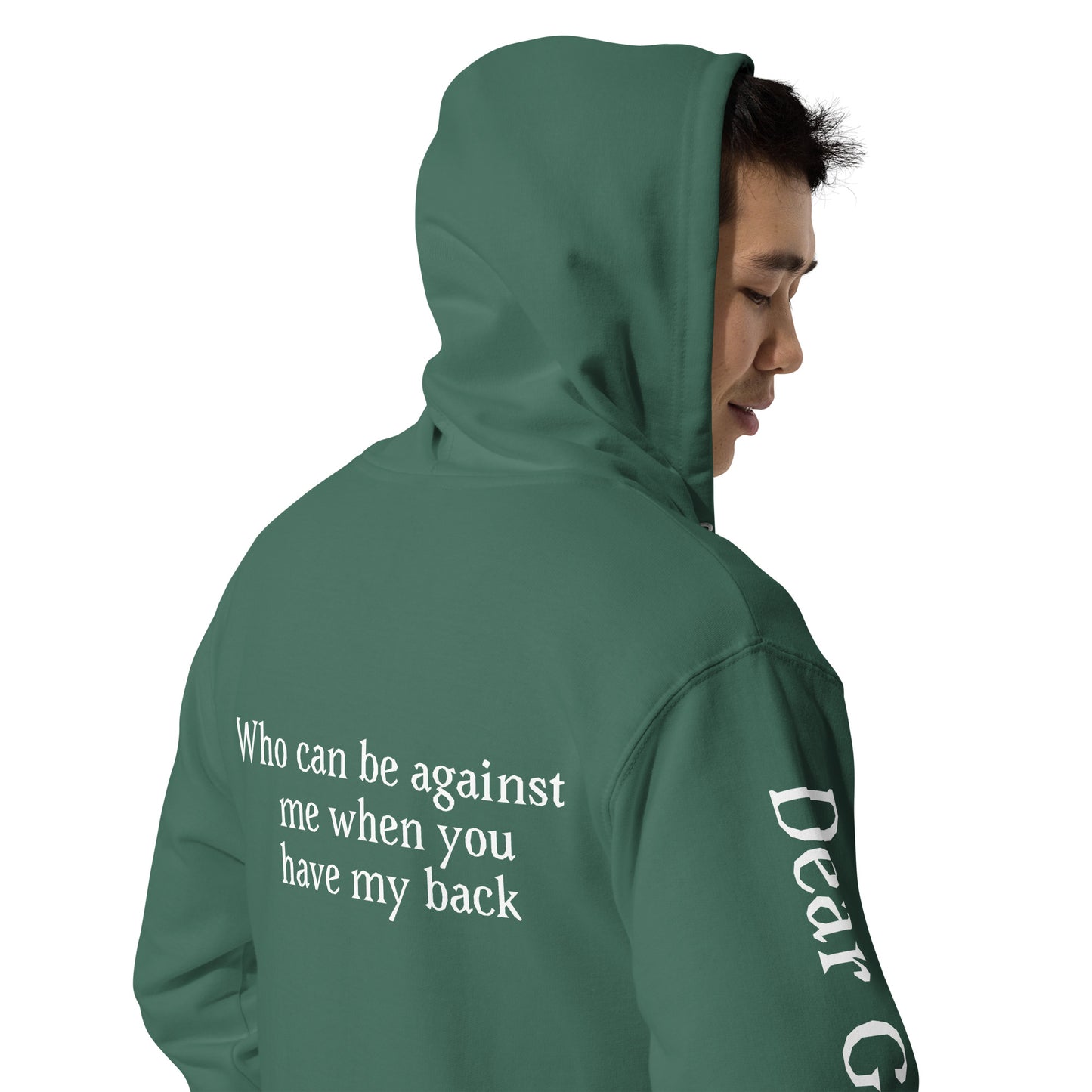 Unisex fleece zip up hoodie