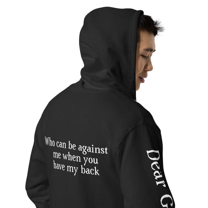 Unisex fleece zip up hoodie