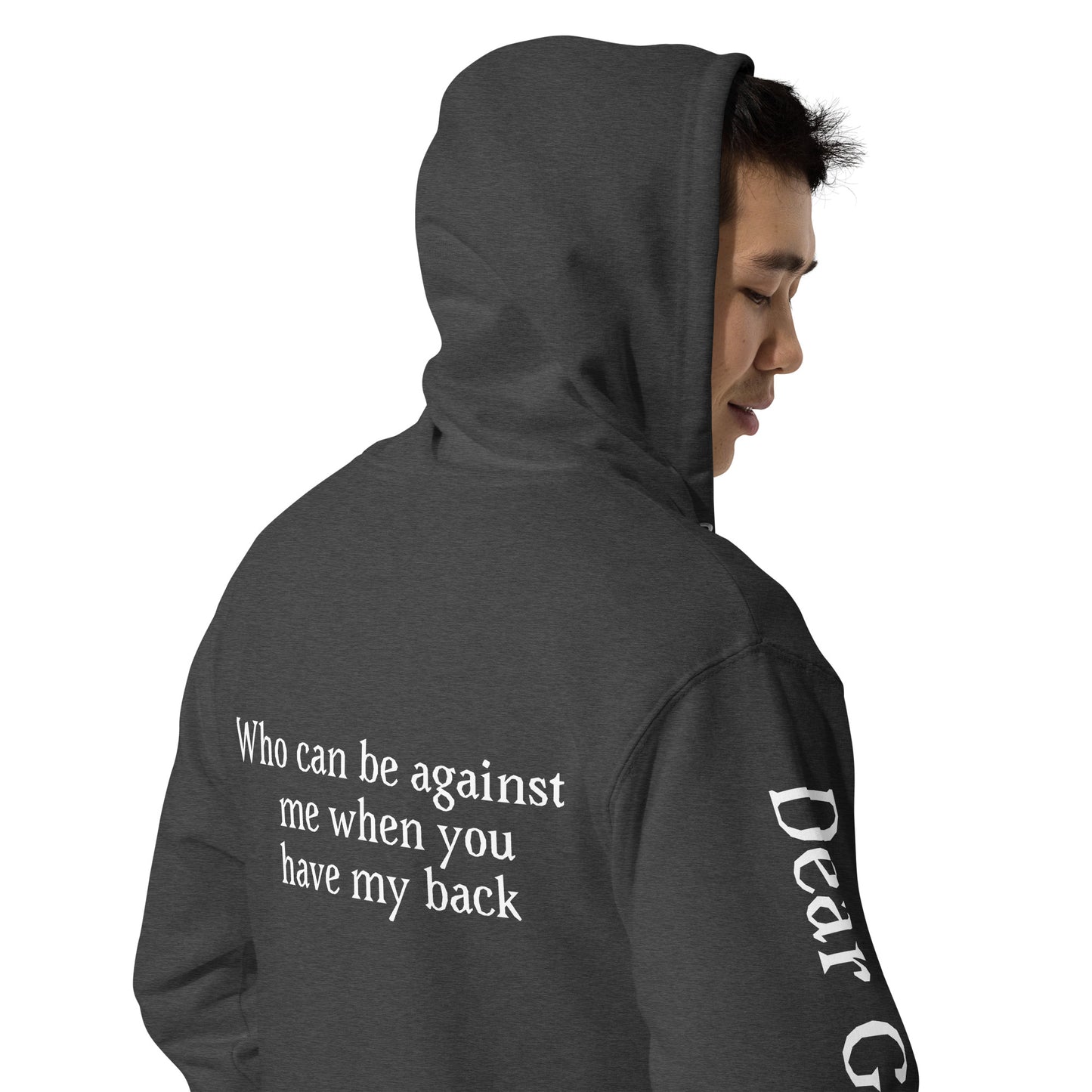 Unisex fleece zip up hoodie