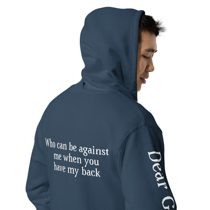 Unisex fleece zip up hoodie